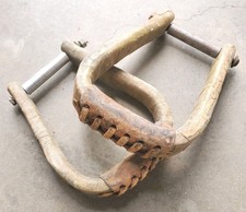 Coppia poggiapiedi vintage