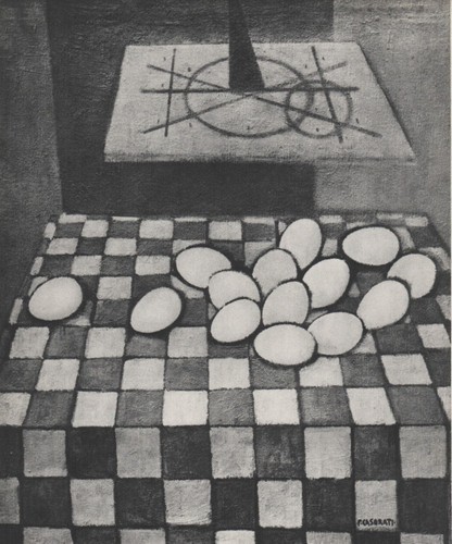 Felice casorati uova sulla - felice,