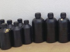 Lotto di 9 bottiglie per chimici camera oscura - SPEDIZIONE INCLUSA