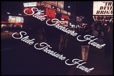 Insegna scena strada New York