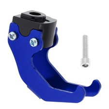 Gancio Manubrio Moto Casco Guanti Bagagli Artiglio, Lega Alu Blu, 1pc