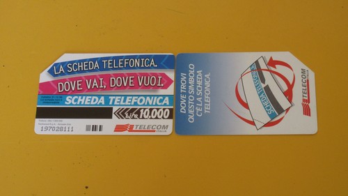 Scheda telefonica telecom - , l