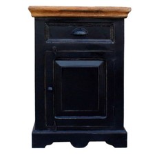 MOBILE COMODINO SHABBY NOIR