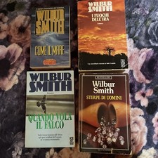 Lotto 4 LIBRI di WILBUR SMITH