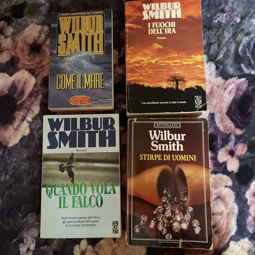 Lotto libri wilbur smith - libri, di
