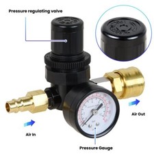 1/4 regolatore di pressione aria compressa regolatore di pressione riduttore ...