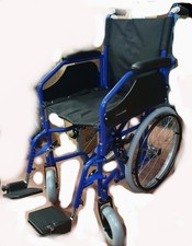 CARROZZINA PIEGHEVOLE AUTOSPINTA SHAPE WIMED - LEGGERA - PASSAGGI STRETTI cm. 43