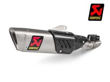 Terminale akrapovic titanio - terminale,