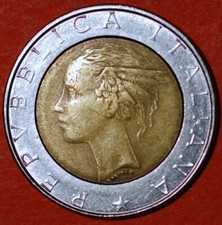 Italy 500 lire - italy,