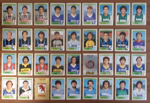 Lotto figurine calciatori - 83,