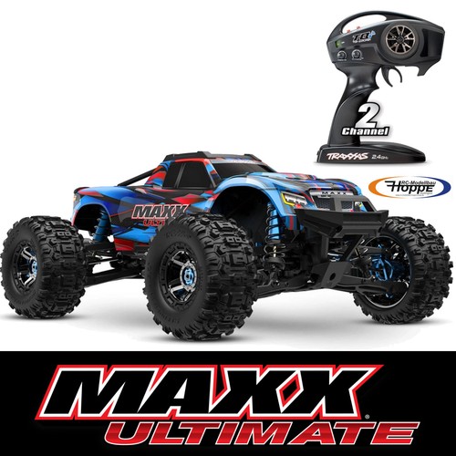 Traxxas trx89087 blue maxx - traxxas, trx89087-4-blue