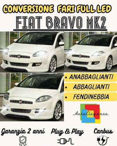 Conversione fari full led fiat - fari,
