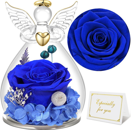 Rosa eterna regalo - rosa, donna,