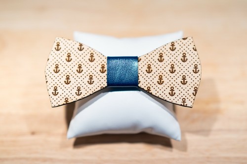 Papillon uomo legno - papillon,
