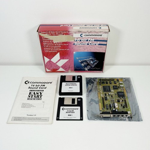 Scheda audio commodore - scheda, bit