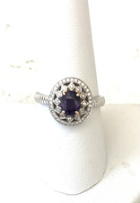 STUPENDO ANELLO IN GRANATO E