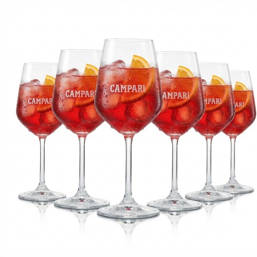 Bicchiere campari 48l - 6x,
