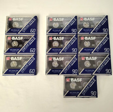 Lotto 10 cassette vintage BASF