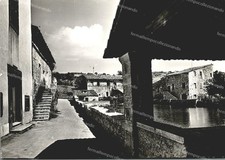 bc927 cartolina bagni vignoni antichi bagni termali provincia di siena