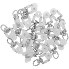 20 Pezzi Rulli Porta Binario