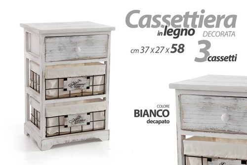 Mobile cassettiera legno - cassettiera, in