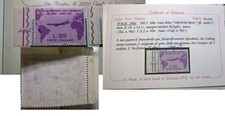 1961 Gronchi Rosa certificato