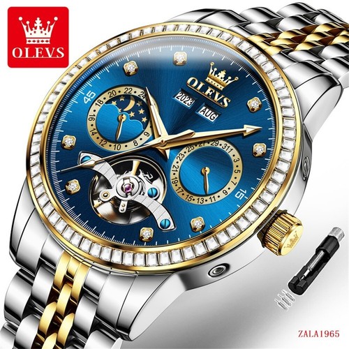 Orologio uomo olevs automatico - uomo,