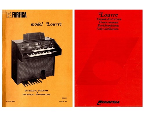 Farfisa louvre service - service, manual