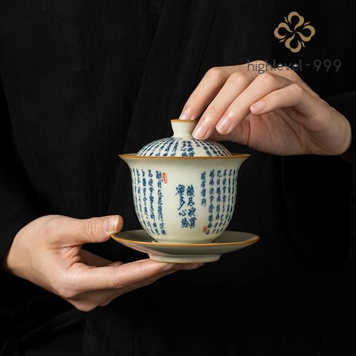 Set gaiwan porcellana - porcellana, forno