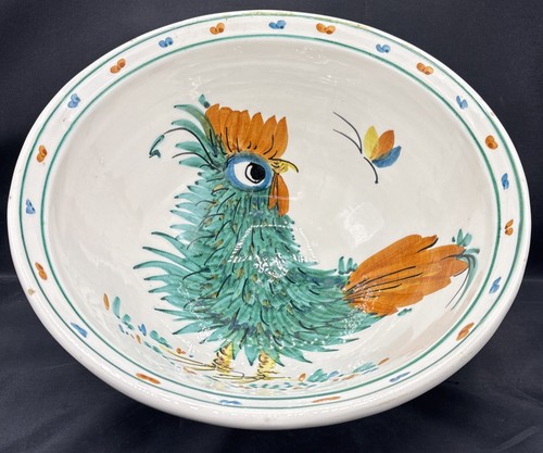 Servizio piatti ceramica - , gallo