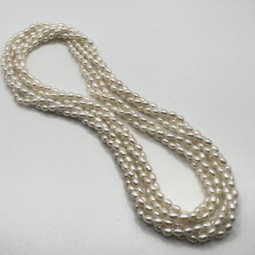Collana perle riso - riso, vintage