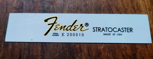 Fender stratocaster usa - fender,