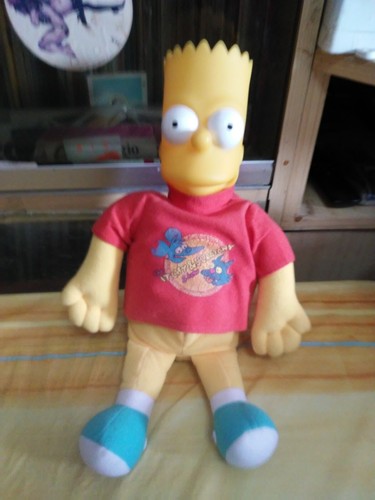 Vecchio pupazzo bart simpson - vecchio,