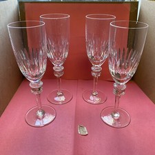 Set of 4 Rogaska Crystal 8