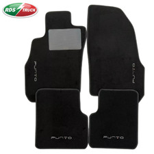 Tappetini auto Fiat Punto e Punto EVO 2009 - 2018 - Personalizzabili Compatibili