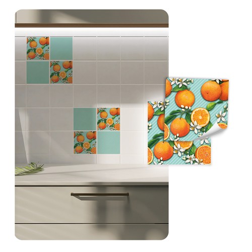 Set adesivi piastrelle - set,