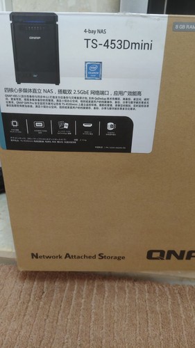 Qnap 453dmini nas bay - qnap, 4-bay