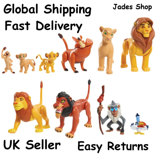 The lion king figures - the, set