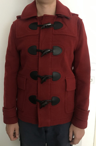 Cappotto lana dufflecoat - cappotto, lana/dufflecoat