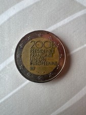 MONETA 2 EURO - PRESIDENCE FRANCAISE UNION EUROPEENNE - 2008 - Rara Francia