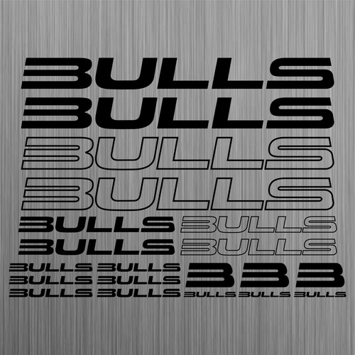 Bulls adesivi sticker - adesivi, bici