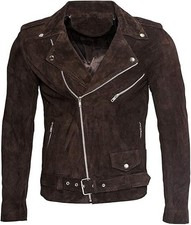 Uomo Premium Marrone Scuro