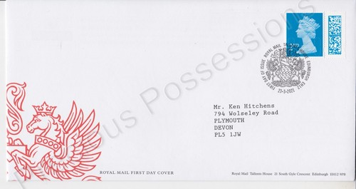 Tallents pmk royal mail fdc - tallents, gb