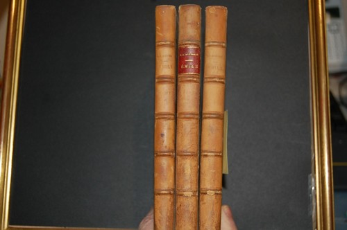 Rousseau emile 3 tomes - emile, en