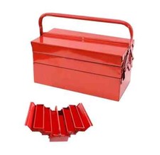 Cassetta Porta Attrezzi Utensili Vuota Portautensili a 5 Scomparti in Lamiera 42