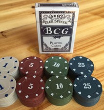 x Set Kit Carte Da Poker 24