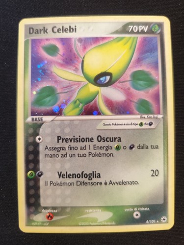 Carta pokémon psa dark - carta,