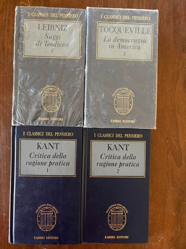 Classici del pensiero fabbri - del,