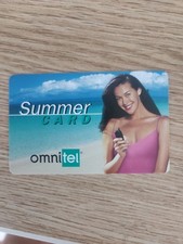 Summer Card Omnitel Megan Gale