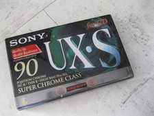 1 x Cassetta SONY UX-S 90, IEC